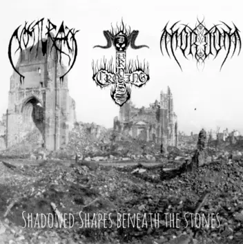 Burning Cross : Shadowed Shapes Beneath the Stones